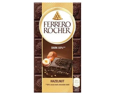 Ferrero Rocher Tablets Dark 8 x 90g