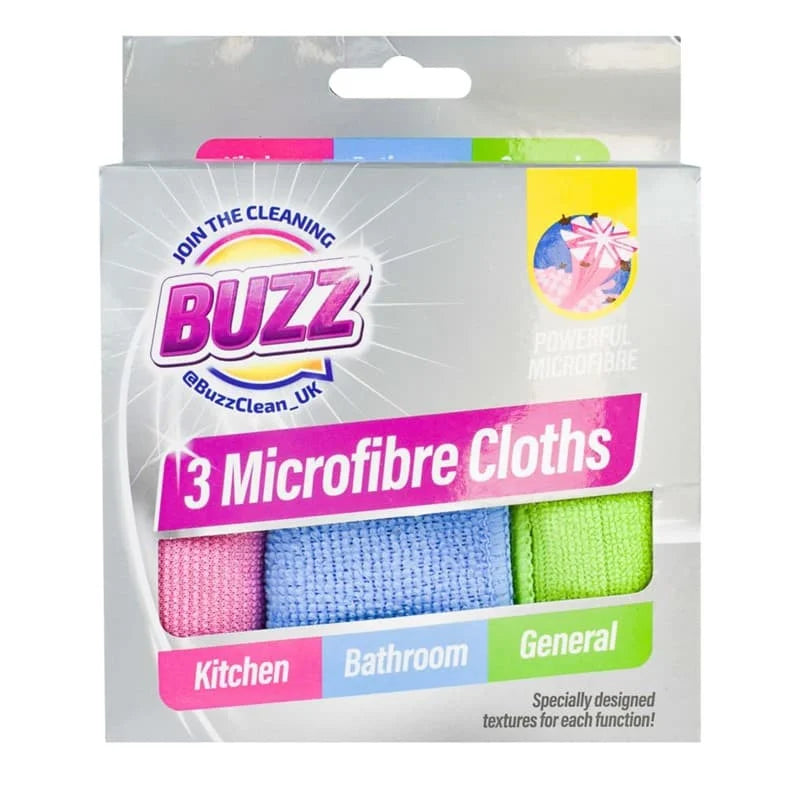 OTL Jumbo Microfibre Cloths 3Pk 3s