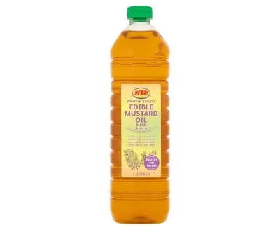 KTC Edible Mustard Oil Blend 1ltr 1ltr x 6