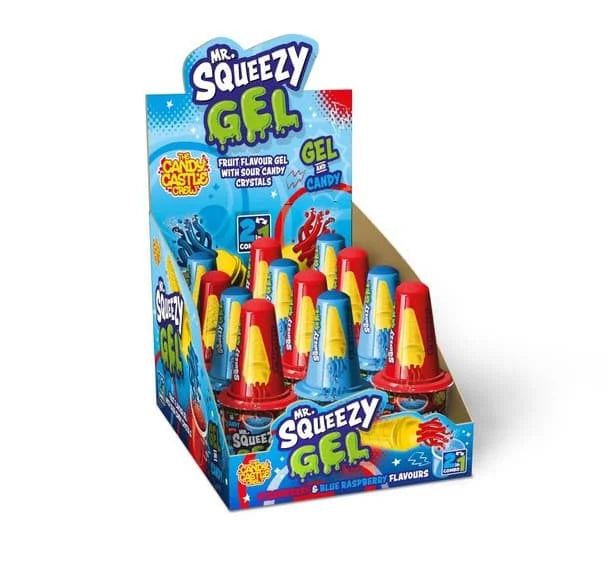 Candy Castle Mr Squeezy Gel 12 x 70g