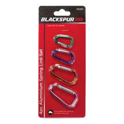 Blackspur 4pc Aluminium Spring Link Set 1s