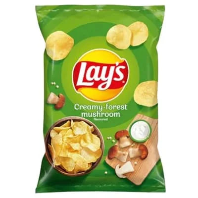 Lays Creamy Forest Mashroom 21 x 130g