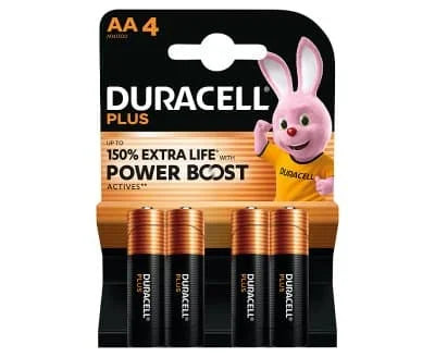 Duracell Power Plus Boost Batteries - AA 4s 20 x 4s