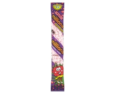 Millions Tube Raspberry 12 x 55g