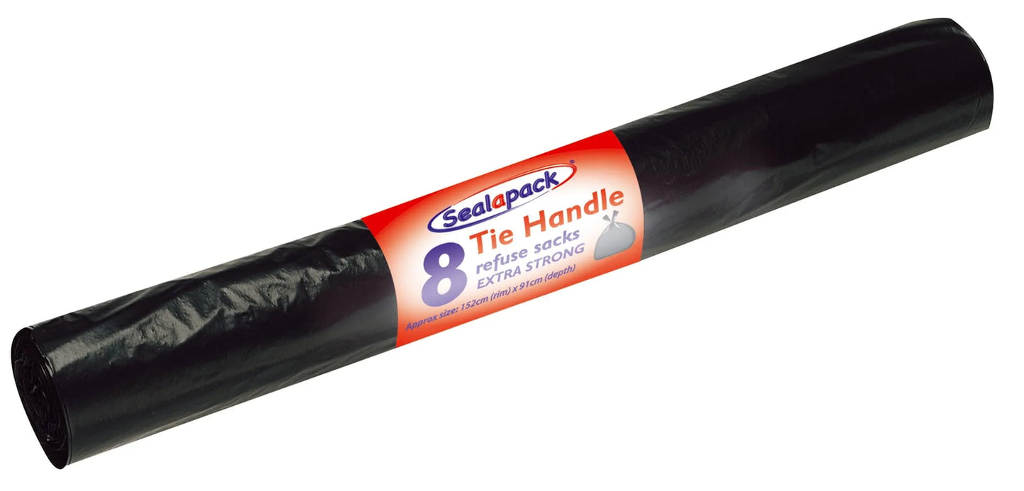 Sealapack Tie Handle Refuse Sacks 8s 20s