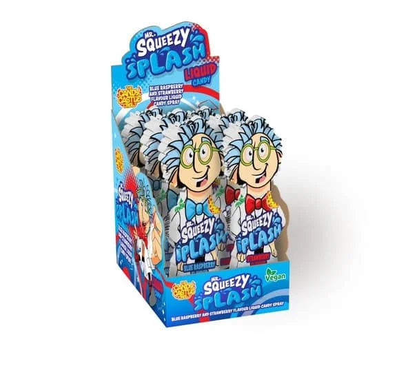 Candy Castle Mr Squeezy Splash 12 x 25ml