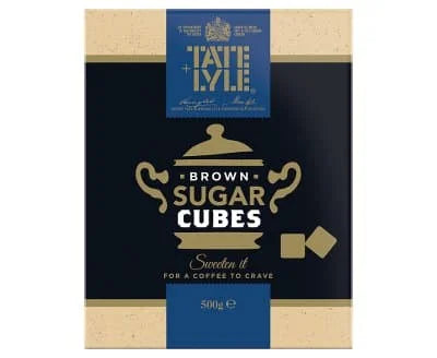 T&L Sugar Cubes - Demerara 10 x 500g