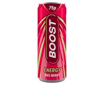 Boost Energyp - Red Berry 24 x 250ml