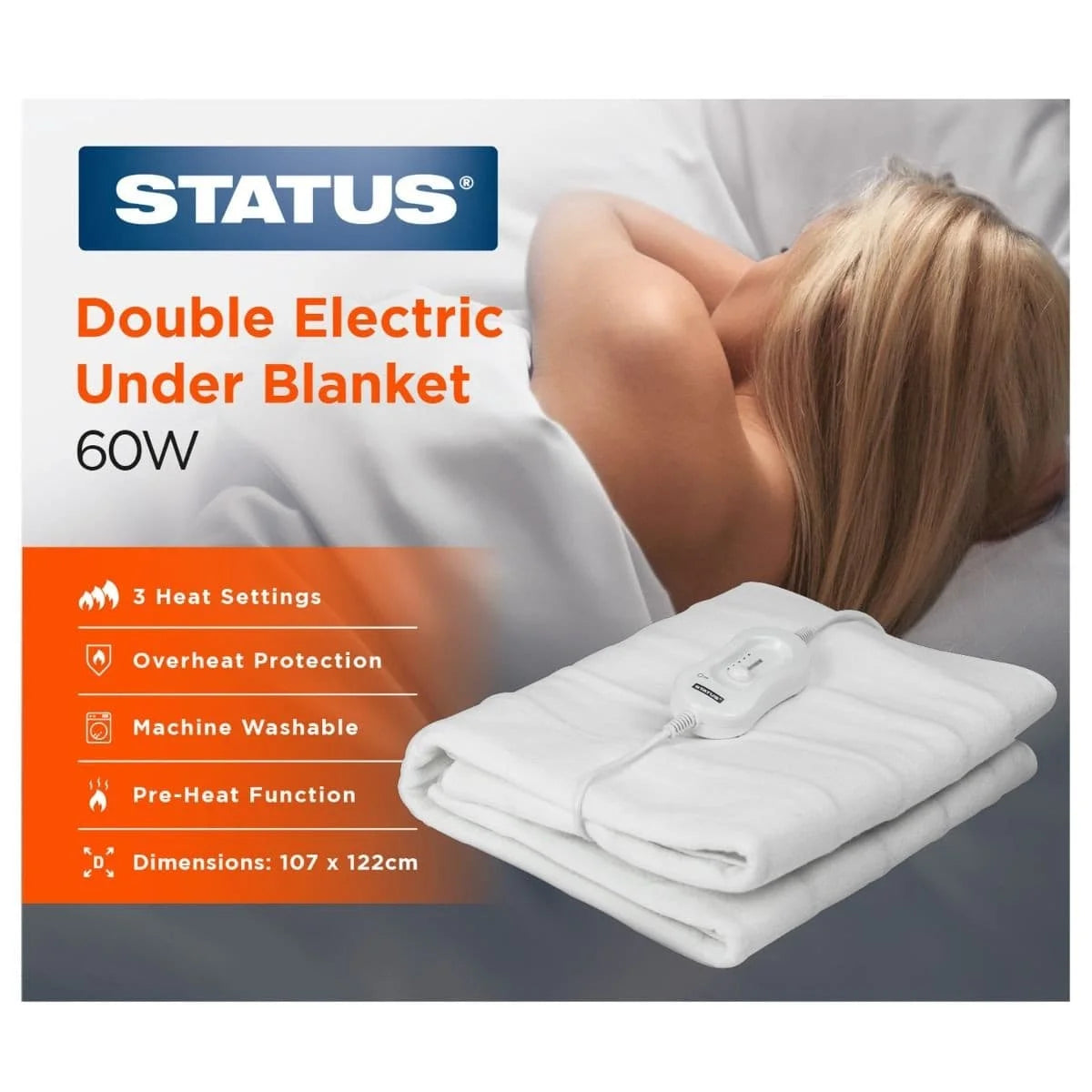 Status Double Electric Blanket 1s
