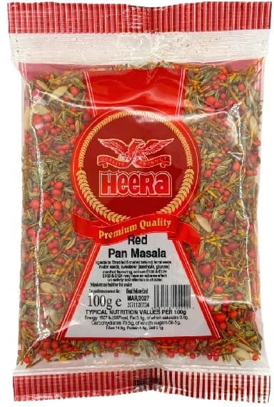 Heera Red Pan Masala Mukhwas 20 x 100g