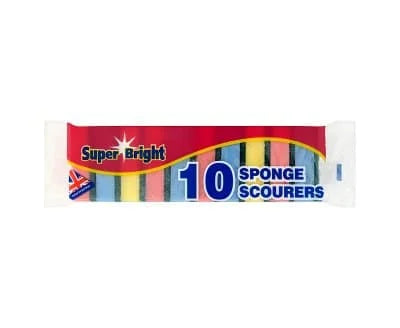 ELG SB Sponge Scourers 10s 10 x 10s