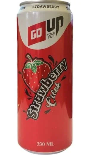 Go Up Strawberry Cans 24 x 330ml