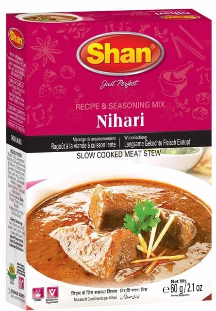 Shan Masala Nihari Curry Mix 12 x 60g