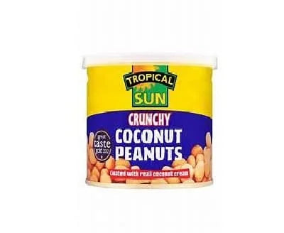Tropical Sun Crunchy Coconut Peanut 24 x 165g