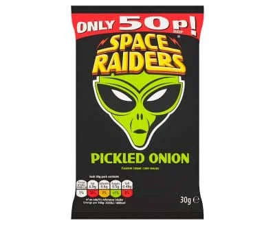 Space Raiders Pickled Onionp 36 x 30g