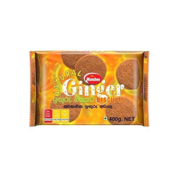 Munchee Ginger Biscuits 4 x 400g