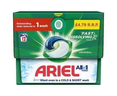 Ariel Pods 4 x 12x19.1g