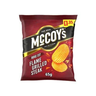 McCoys Flame Grilled Steak 20 x 65g
