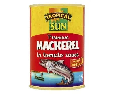 Tropical Sun Mackerel In Tomato 12 x 400g