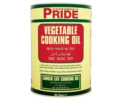Pride Veg Oil - Yellow 20ltr