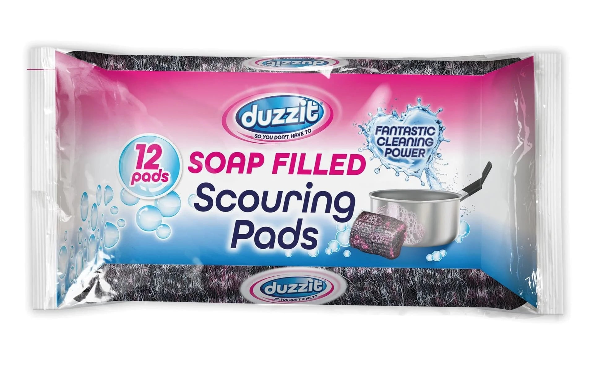 151 Soap Filled Scouring Pads 12s
