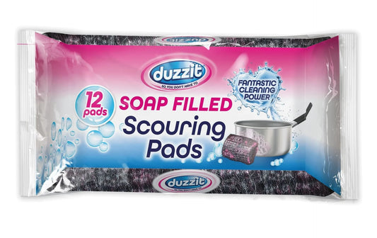 151 Soap Filled Scouring Pads 12s
