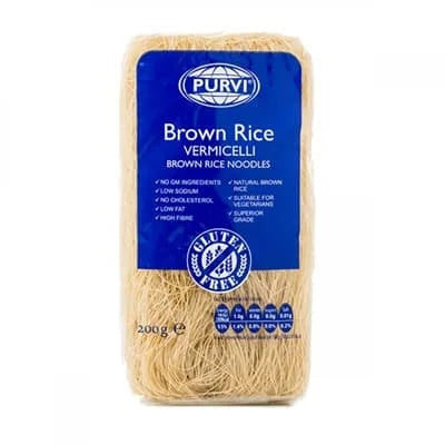 Purvi Brown Rice Vermicelli 400g