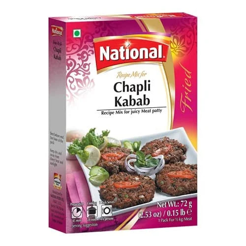 National Chapli Kabab 6 x 100g