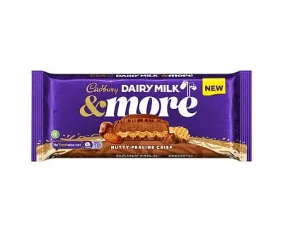 Cadbury's D/M More Nutty Praline Crisp 15 x 180g