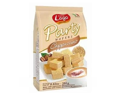 Elledi Party Cappuccino Wafers 250g