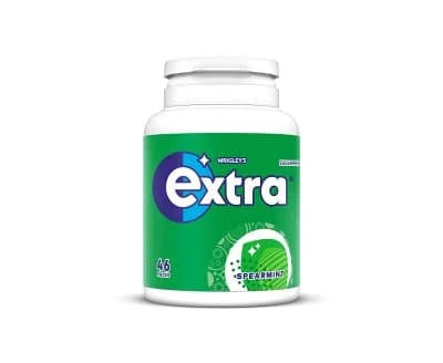 Wrigleys Extra Spearmint S/F Btl (46's) 6 x 64g