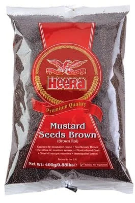 Heera Brown Mustard Seeds 10 x 400g