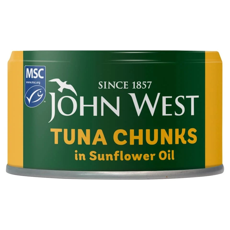 John West Tuna Chunks In Sunflower Oil 12 x 125g