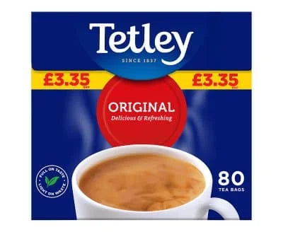 Tetley Tea 80s 6 x 80s