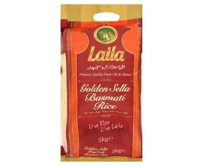 Laila Golden Sella Basmati 5kg