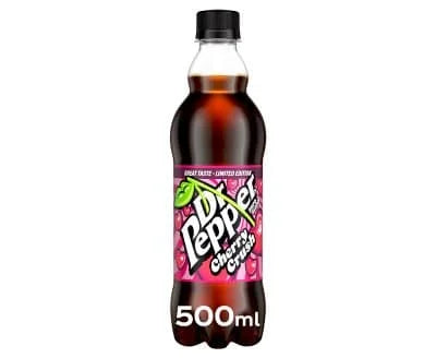 Dr Pepper Zero Cherry Btls 12 x 500ml