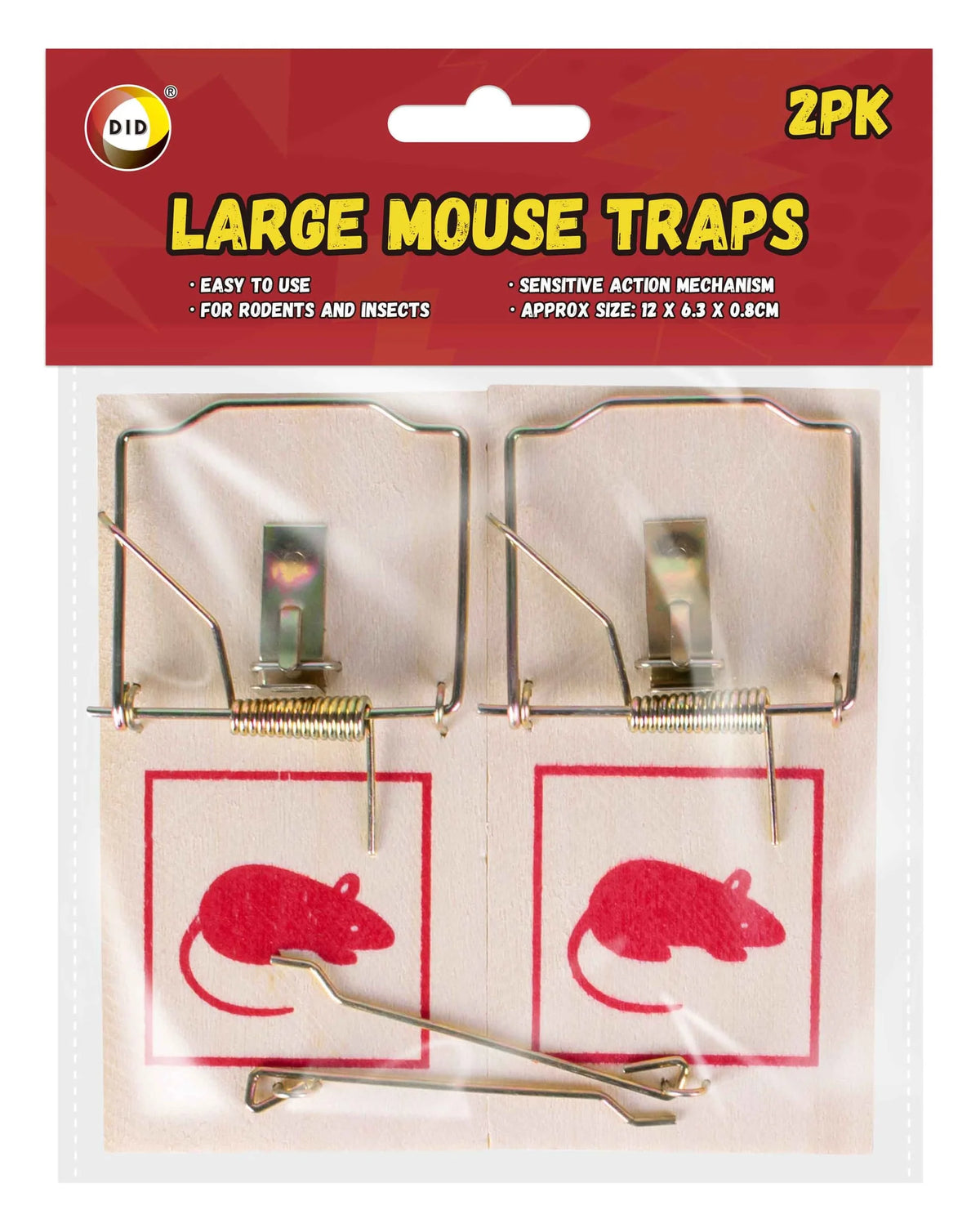 Dina Large Mouse Traps 2s