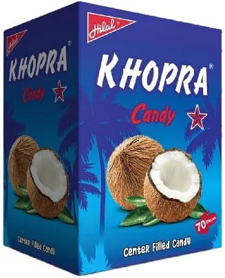 Hilal Khopra Candy (70's) 70pcs