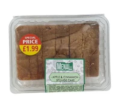 Menal Apple & Cinnamon Sponge Cake 250g