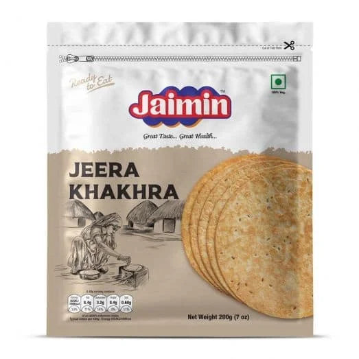 Jaimin Jeera Khakhra 10 x 200g