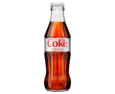 Diet Coke Btls Glass 24 x 200ml