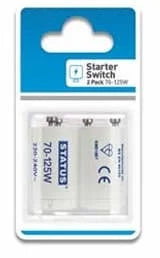 Status 70-125W Starter Switches 2pk Single