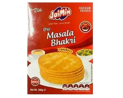 Jaimin Dry Masala Bhakri 6 x 200g
