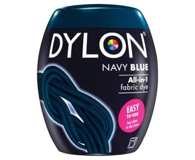 Dylon 8 Navy Blue Pod 3 x 350g