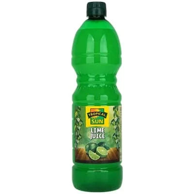 Tropical Sun Lime Juice (Plastic) 12 x 350ml