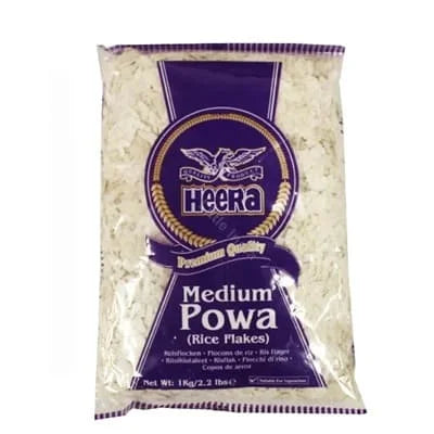 Heera Medium Powa (Rice Flakes) 6 x 1kg