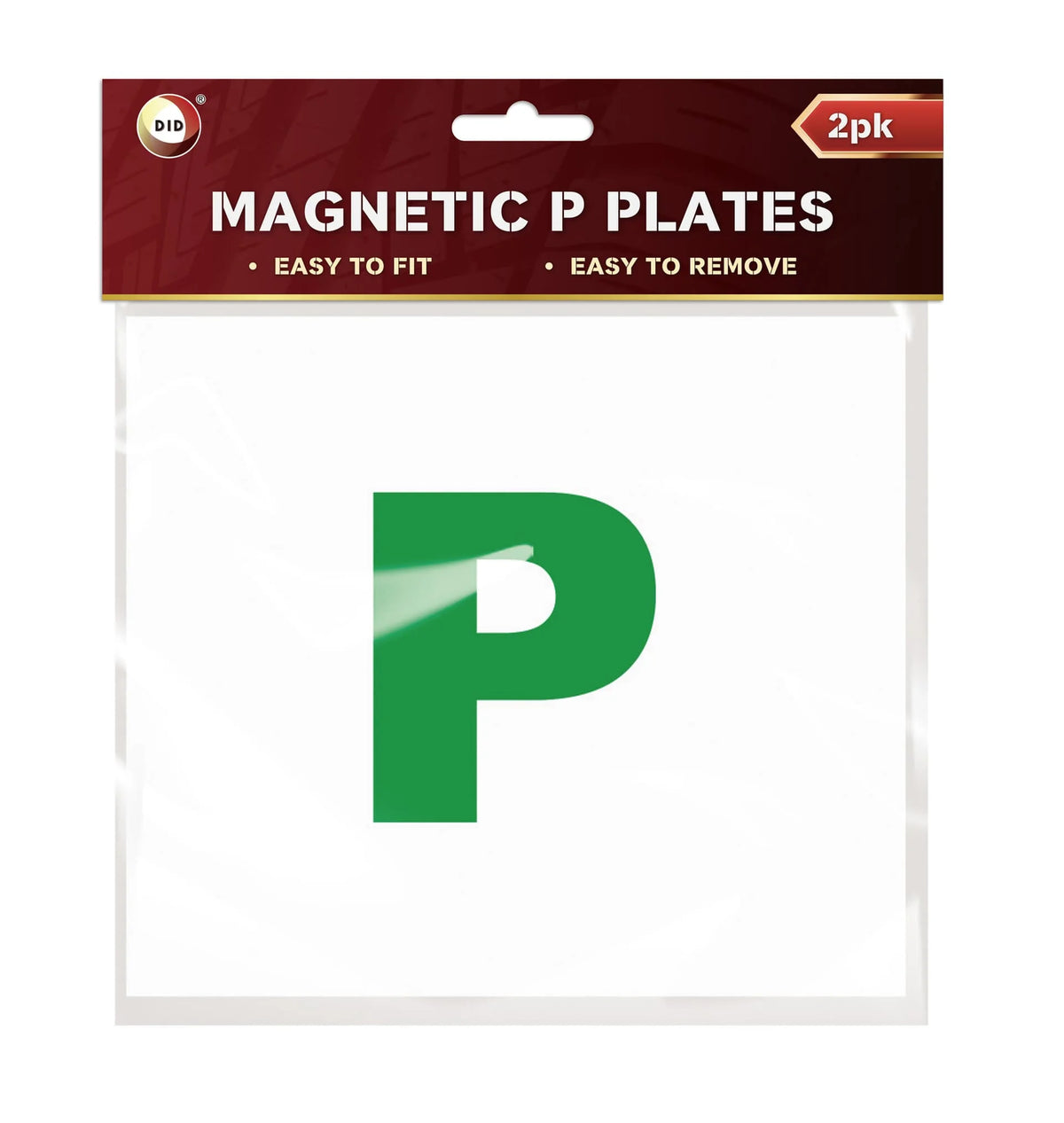 DID Magnetic P Plates 2s
