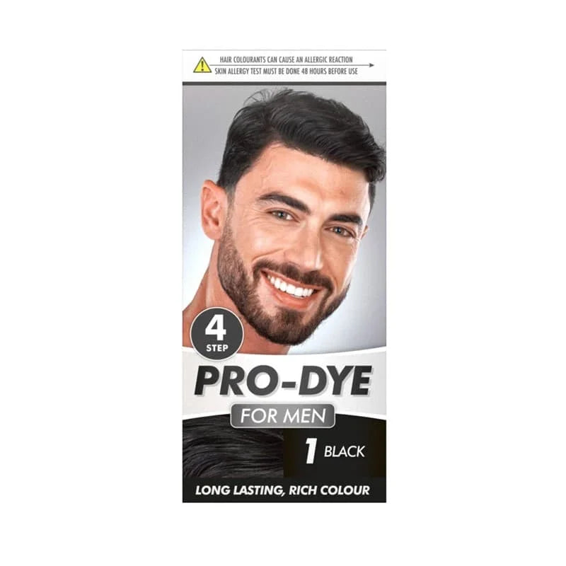 Glamorize Men's No1 Black Hair Dye 6pk