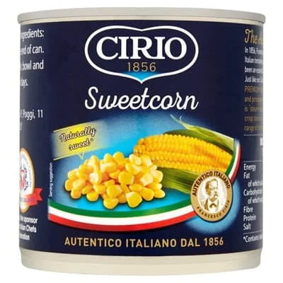 Cirio Sweetcornp 12 x 326g