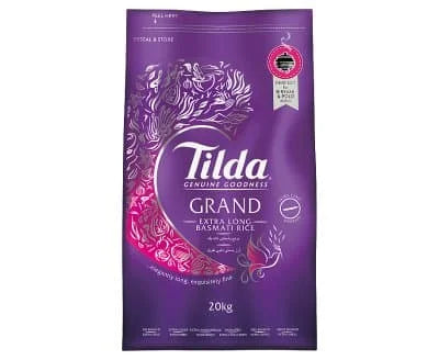 Tilda Grand Basmati Rice 20kg